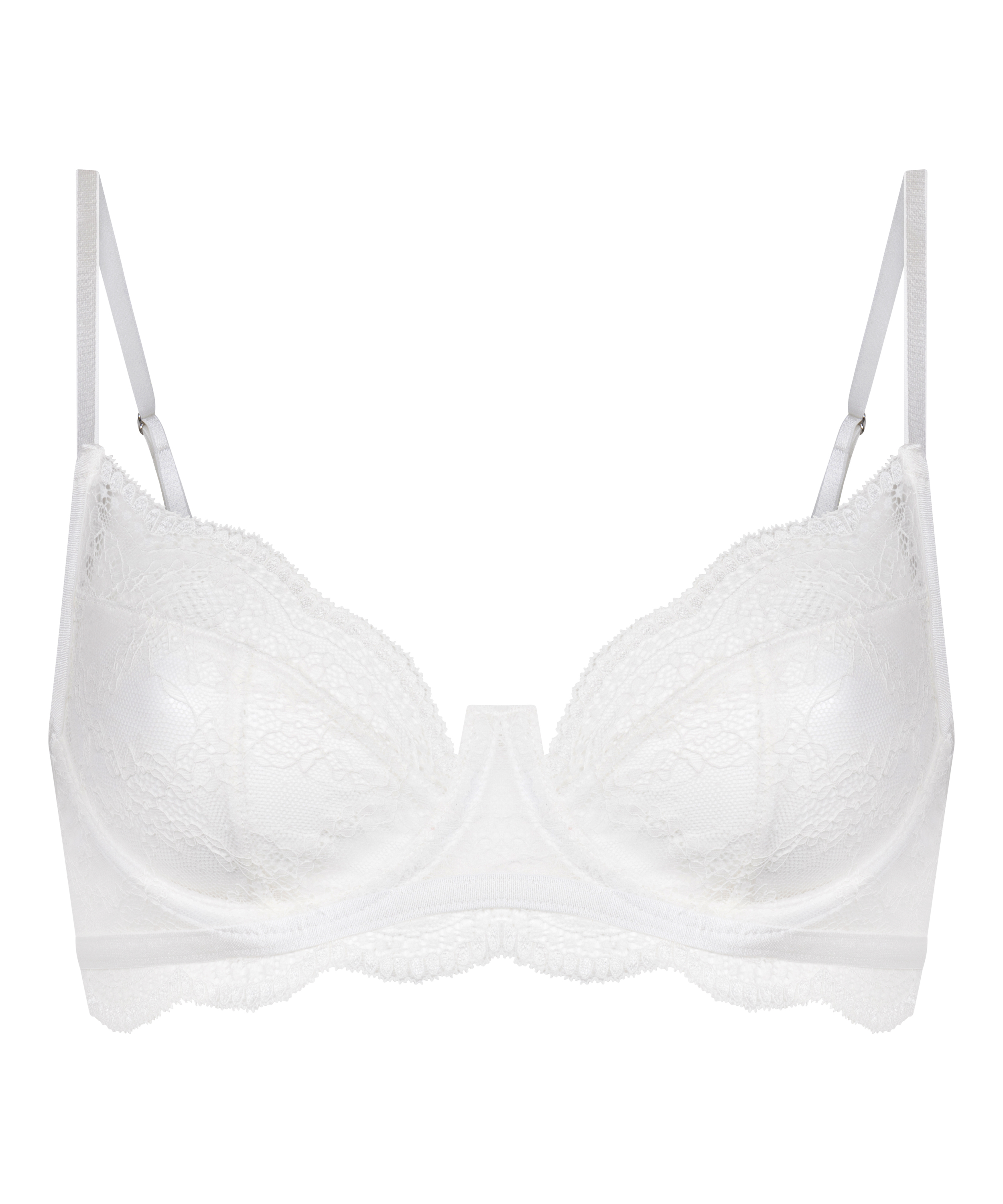Isabelle Non-Padded Underwired Bra, White, main