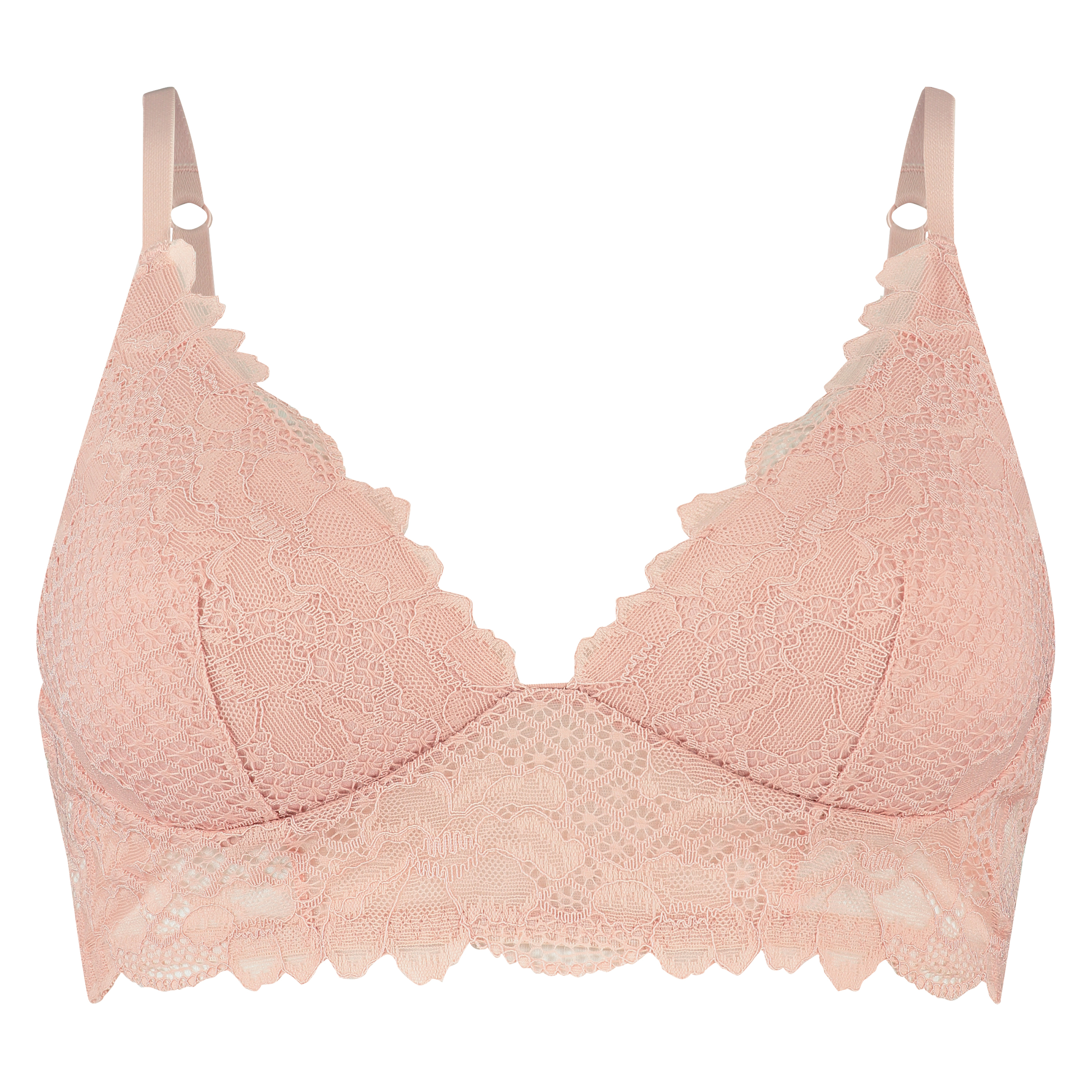 Lily padded non-underwired bra, Pink, main