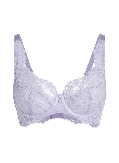 Daisy Non-Padded Underwired Bra, Purple