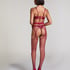 Private Tights Open Bum, Red