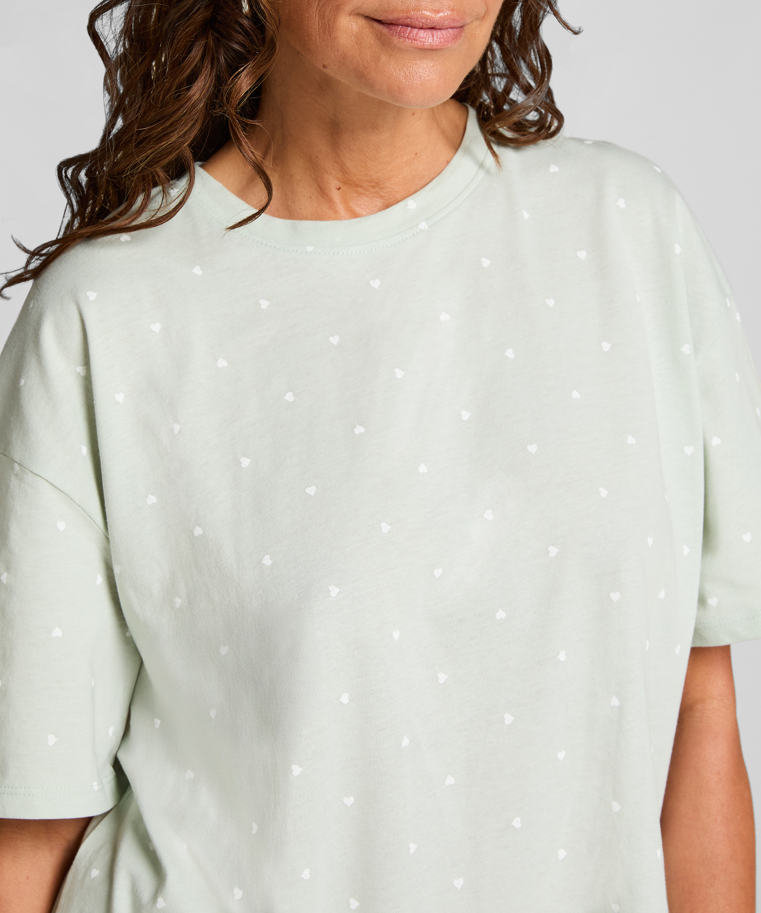 Pyjamaset Cotton, Green, main