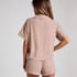 Essential Jersey Short-Sleeved Jacket, Beige