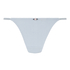 Pointelle Thong, Blue