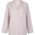 Essentials Flannel Pyjama Top, Purple