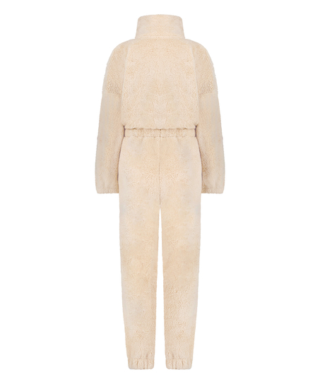 Onesie fleece, Beige
