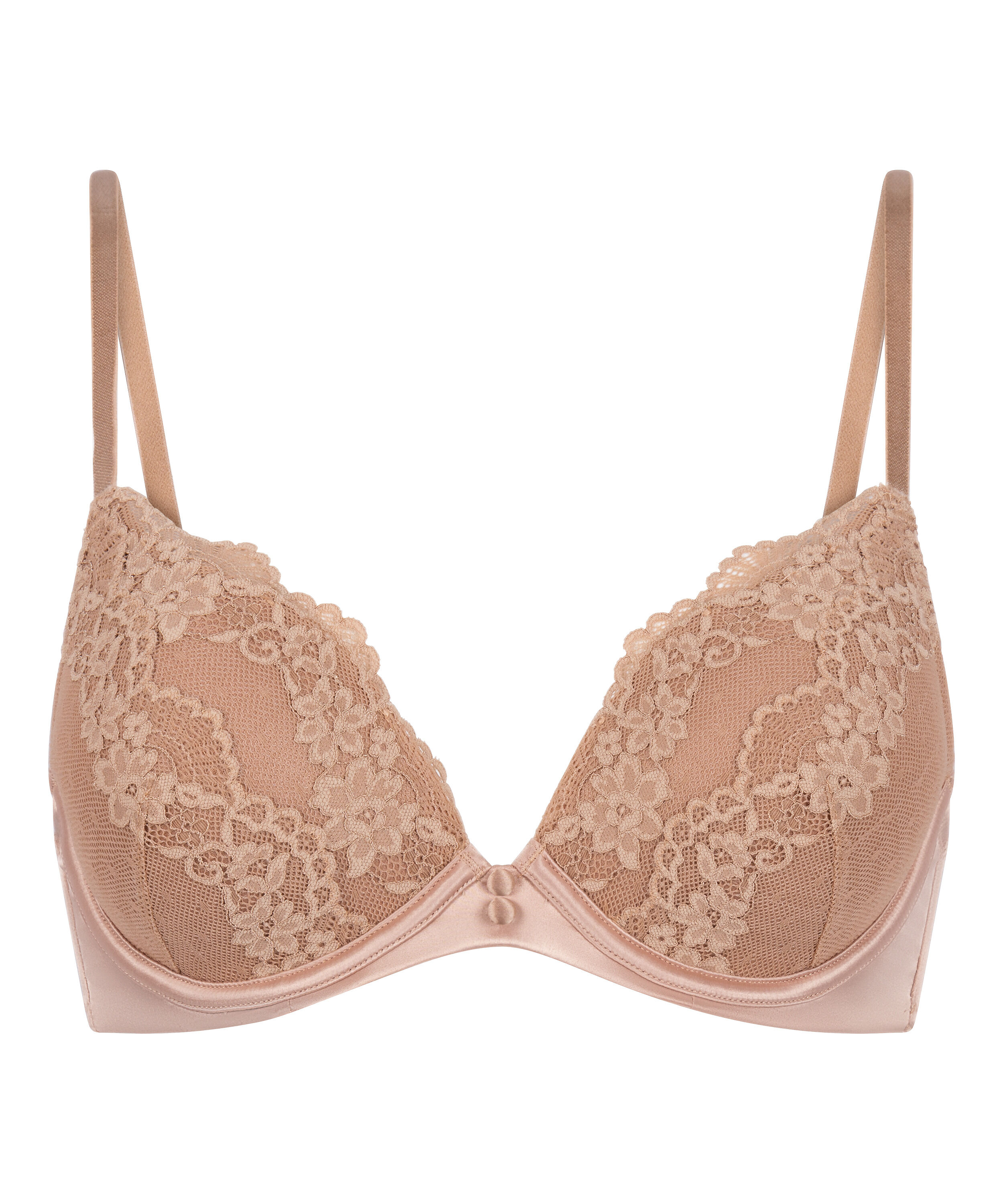 Laila Push-Up Bra, Brown