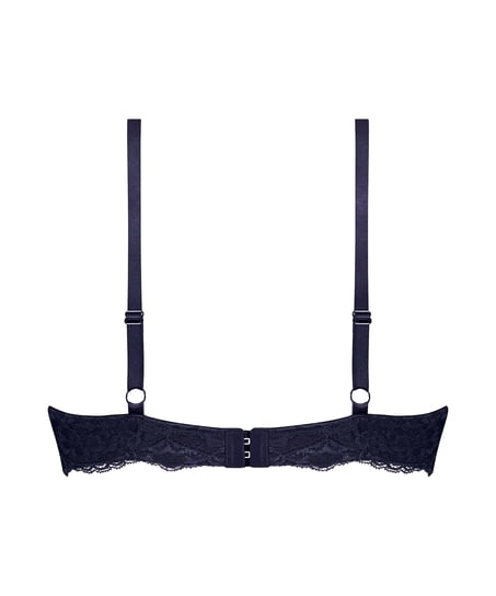 Marine Padded Underwired Bra, Blue