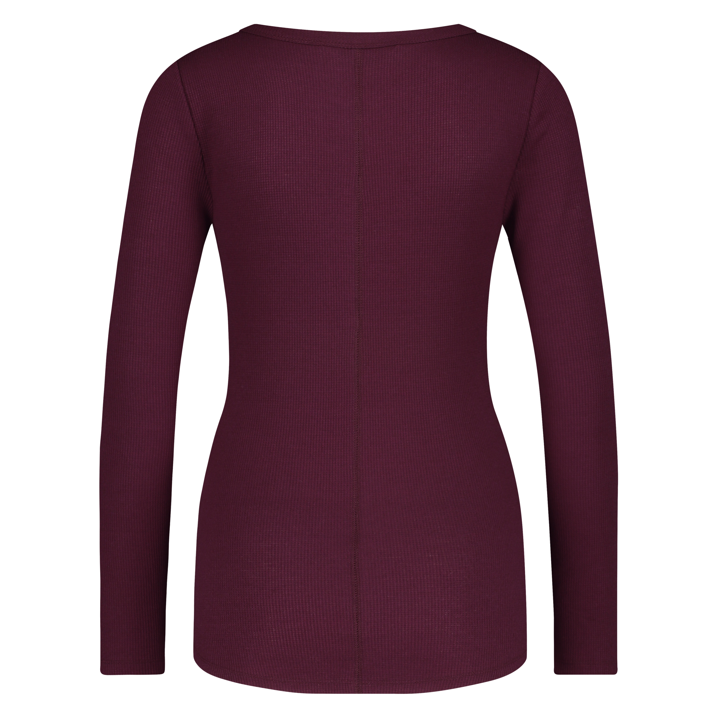 Long-Sleeved Pyjama Top, Purple, main