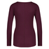 Long-Sleeved Pyjama Top, Purple