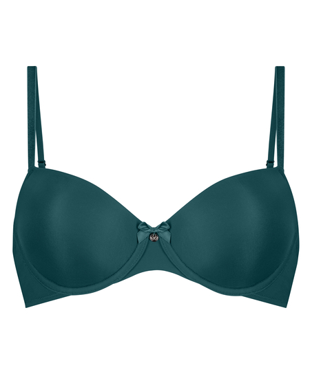 Demi Padded Underwired Bra, Green