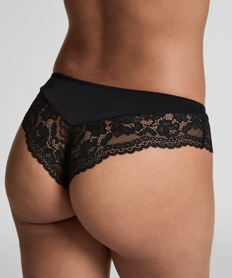 Valencia Brazilian Shorts, Black