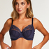 Margot Non-Padded Underwired Bra, Blue