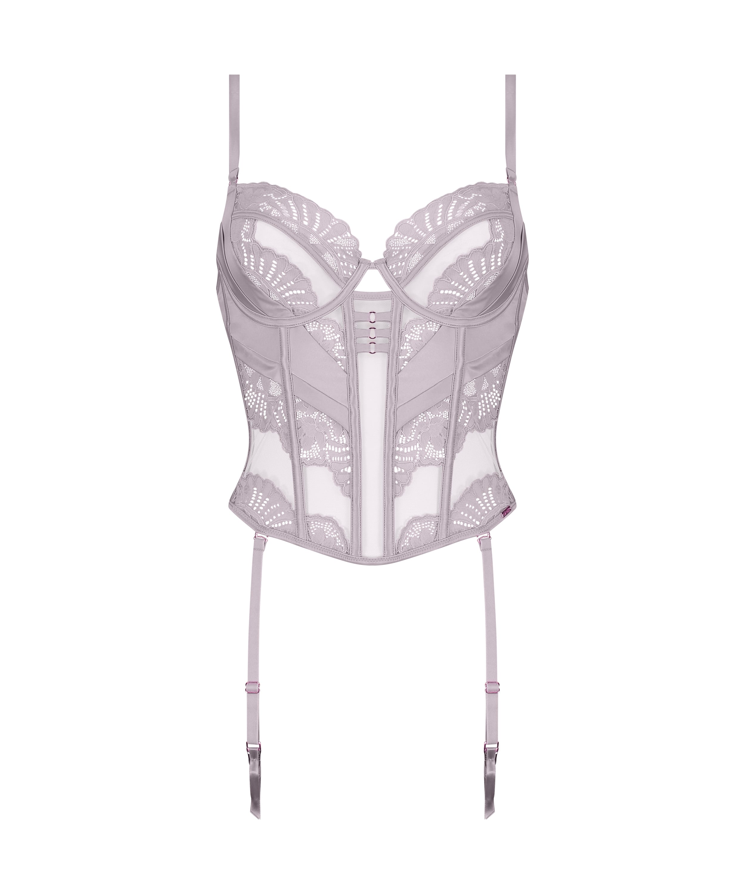 Almendra Bustier, Purple, main
