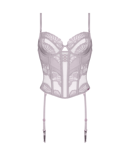Almendra Bustier, Purple