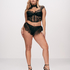 Lace Camille Top, Black