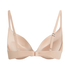 Smooth Padded Underwired Push-Up Bra, Beige