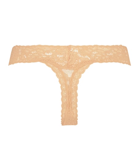 Madison Extra Low Thong, Beige