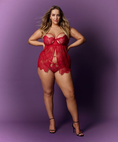 Romance Babydoll, Red