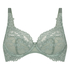 Daisy Non-Padded Underwired Bra, Green