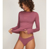 super soft Boatneck shirt with Cashmere, Purple