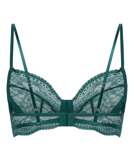 Isabelle Non-Padded Underwired Bra, Green
