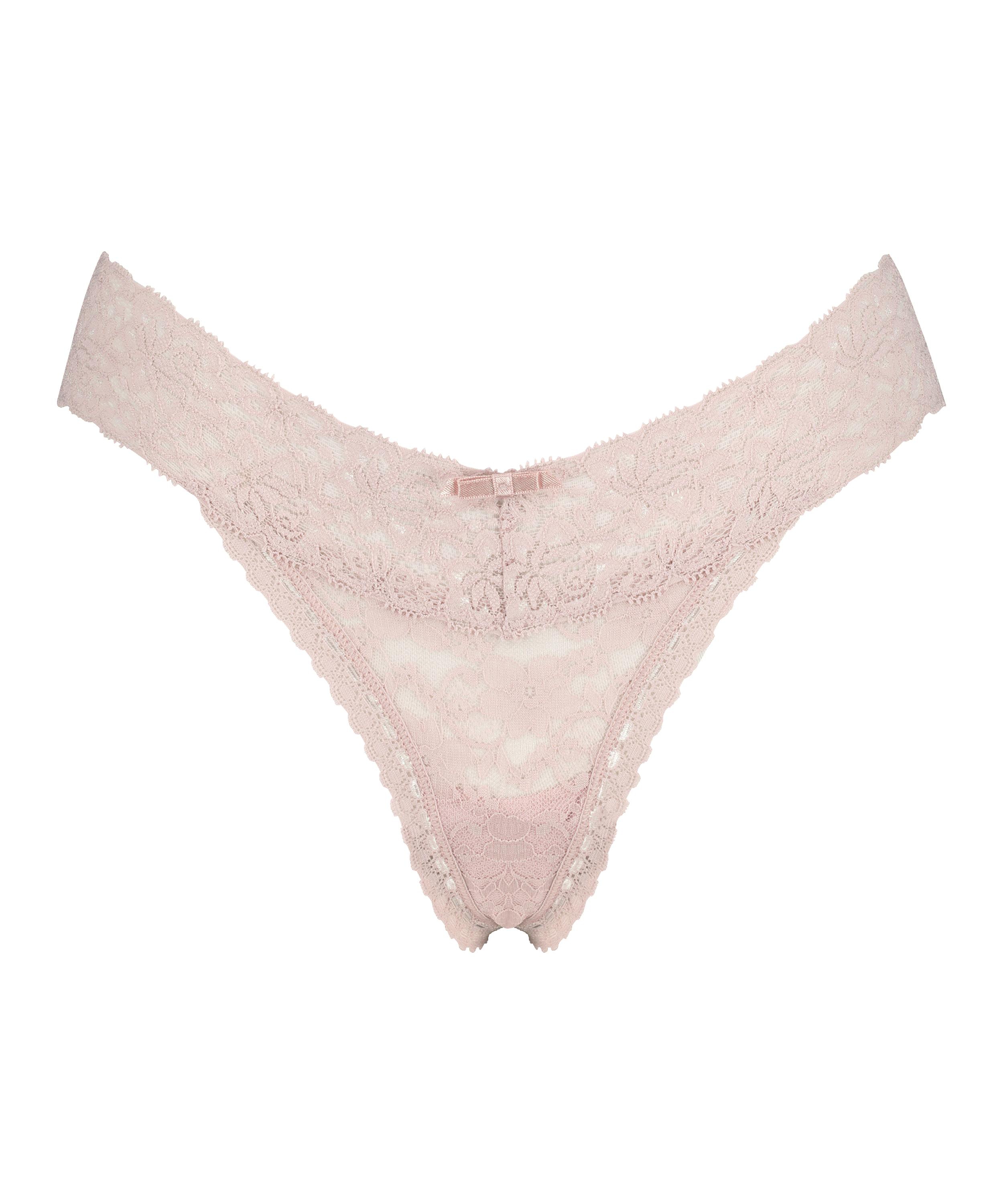 Extra Low V-Thong, Pink, main