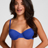Padded Underwired Bikini Top Bardolino, Blue
