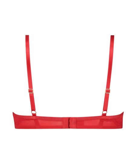 Sierra padded underwired bra, Red
