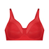 Nina Non-Padded Underwired Minimizer Bra, Red