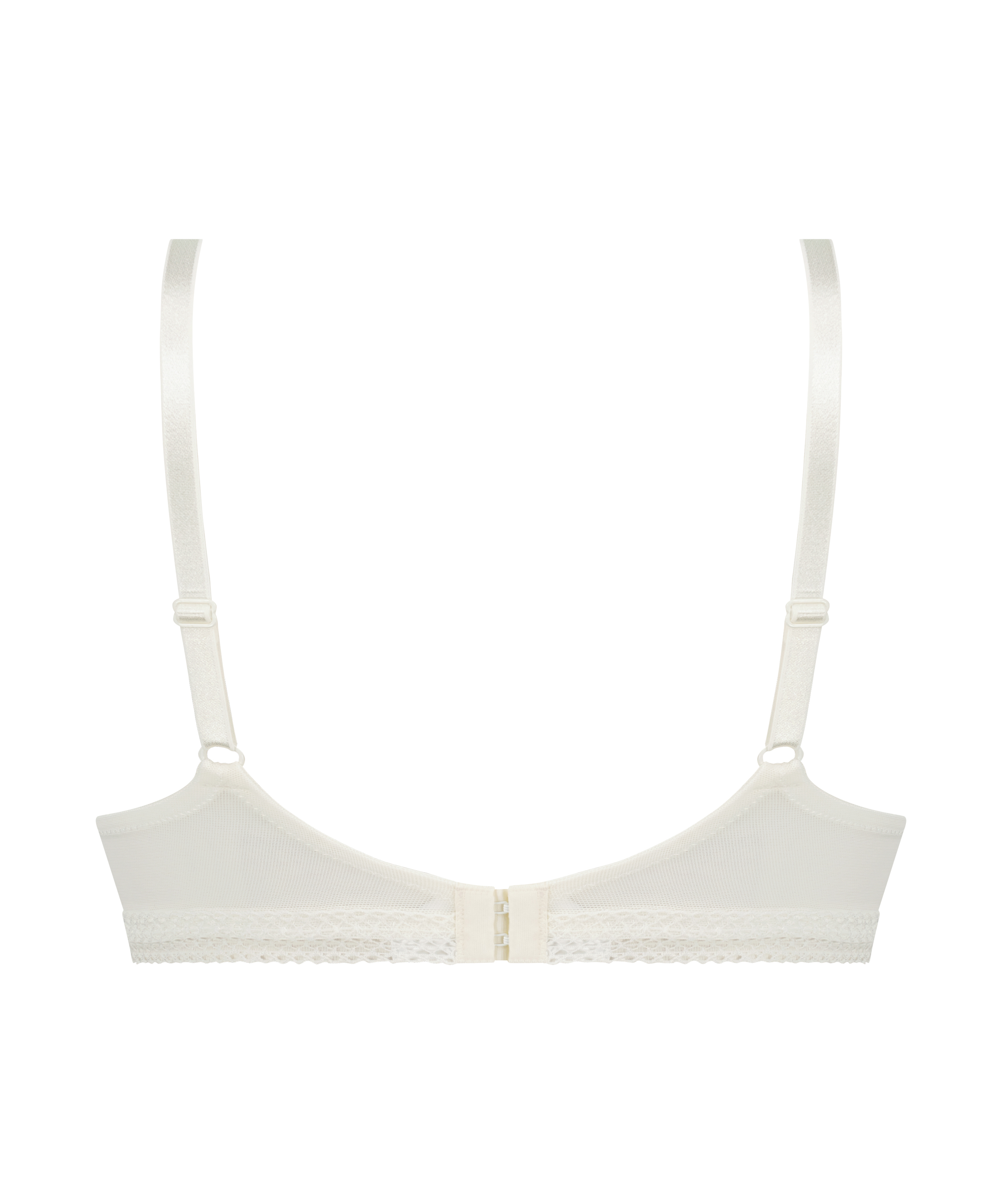 Bessie Padded Non-Wired Bra, White, main