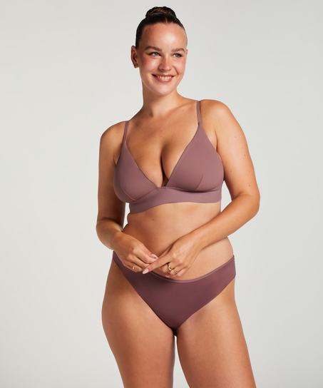 Invisible Lace Back Brazilian, Pink