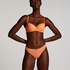 Marine Padded Underwired Bra, Orange