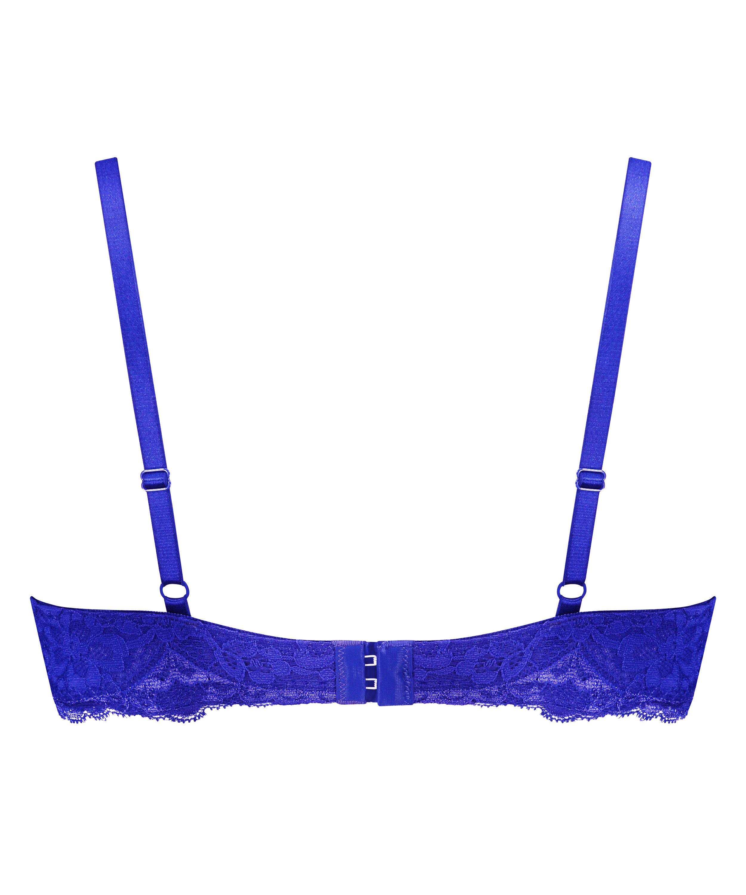 Marine Padded Underwired Bra, Blue, main
