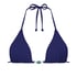 Doha triangle bikini top, Blue