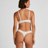 Georgia Thong, White
