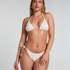 Cozumel High-Leg Bikini Bottoms, White