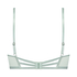 Lillia Non-Padded Underwired Longline Bra, Green