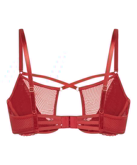 Milana Non-Padded Underwired Bra, Red
