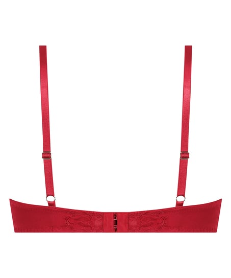 Charlotta Padded Underwired Bra, Red