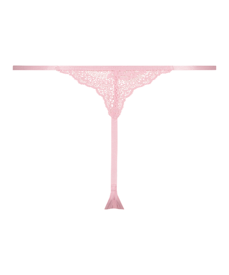 Kaiden High Leg Thong, Pink