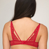 Padded Underwired Bra Erica, Red