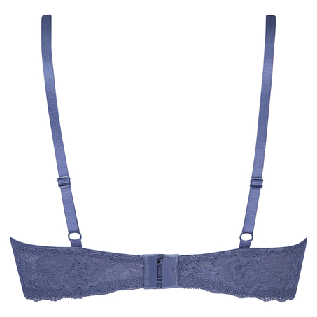 Padded non-wired bra Rebecca, Blue