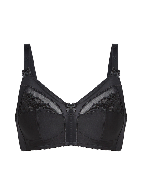 Sara Non-padded Non-underwired Bra, Black