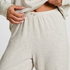 Pyjama Pant Loose Pointelle, Gray