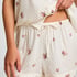 Pyjama Short Satin, White