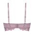 Shiloh Padded Longline Non-Underwired Bra, Purple
