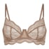 Isabelle Non-Padded Underwired Bra, Brown