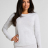 Longsleeved Shirt from Soft Cotton, Gray