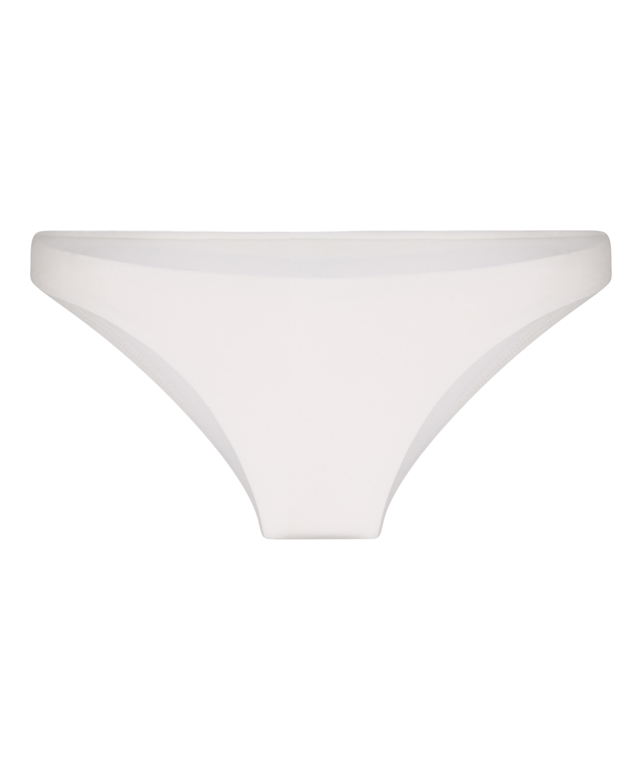 Highleg Bikini Bottom Como, White