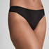 Invisible thong Stripe mesh, Black